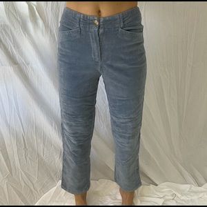 Light blue corduroy pants